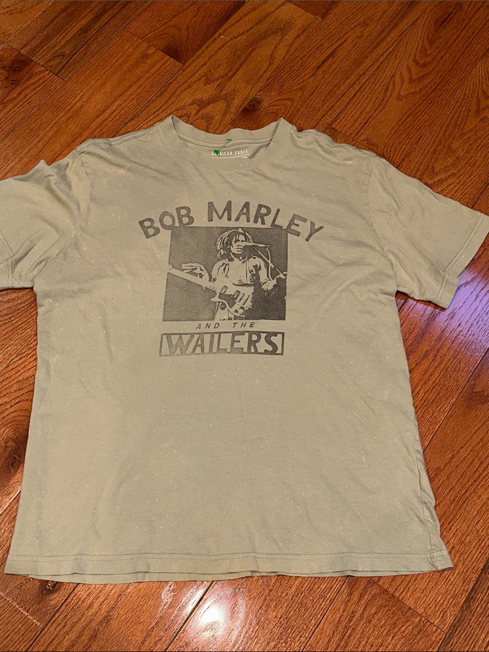 Bob Marley And The Wailers AE Men’s Sage Green Tee Size M